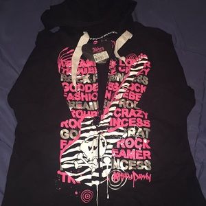 NWT rare abbey dawn quarter hoodie